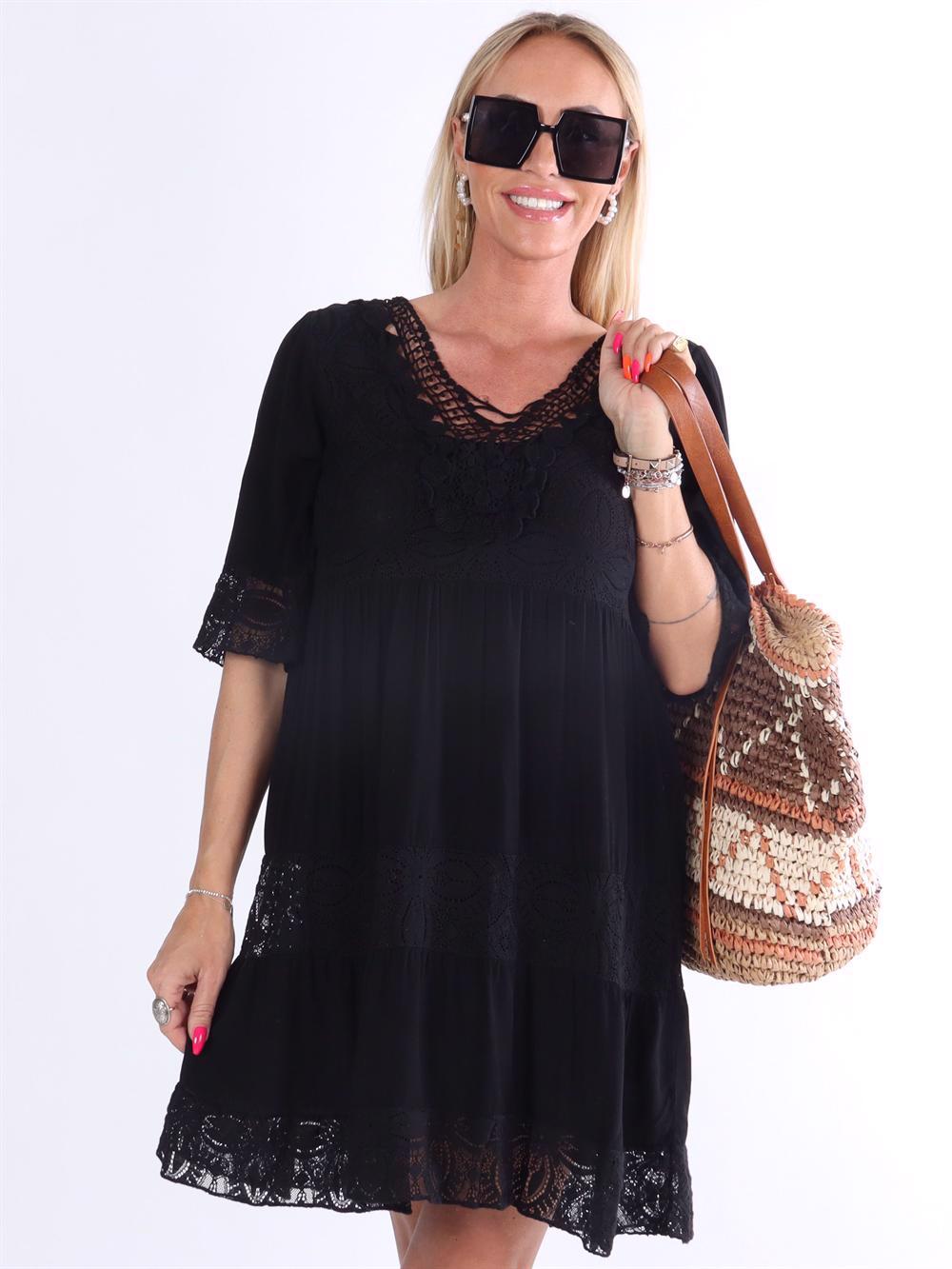 Sasia - Sommarklänning med spets